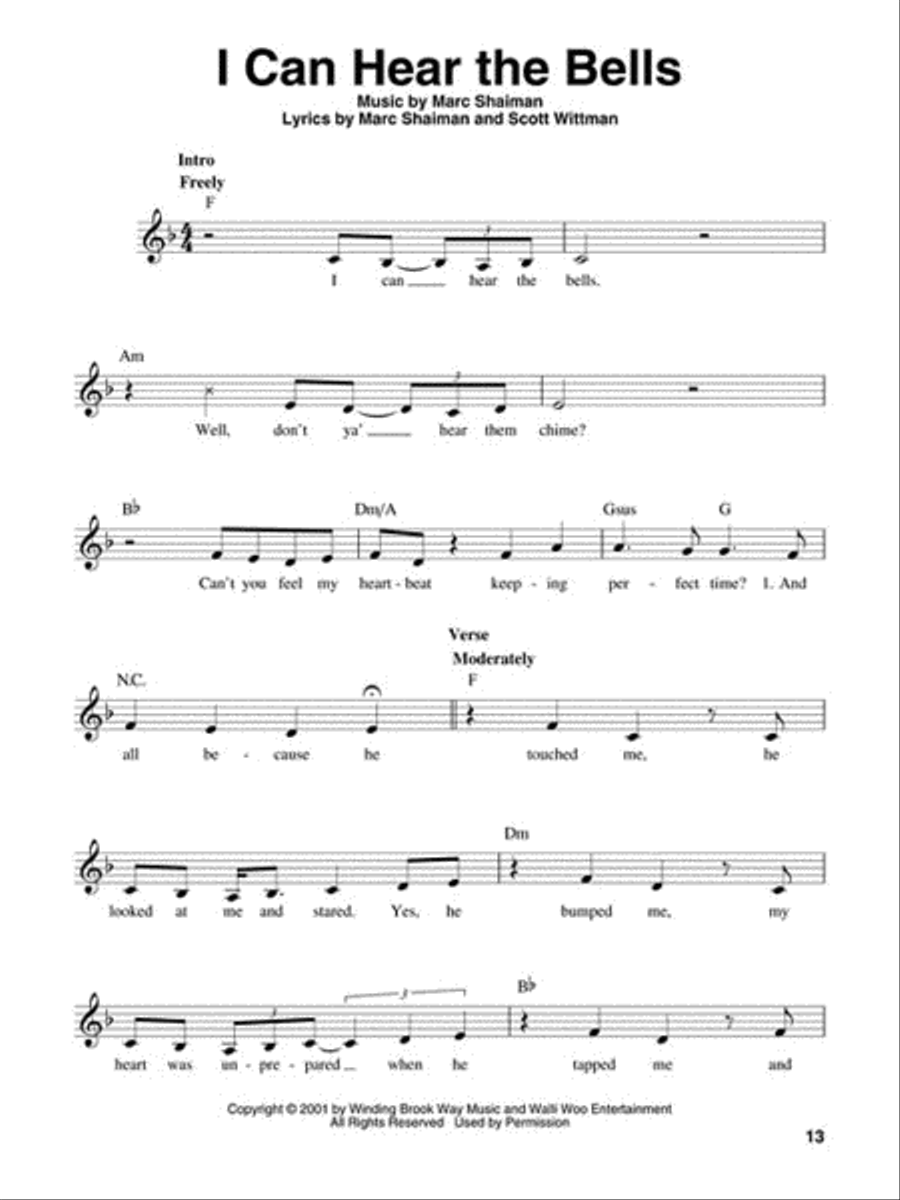 Hairspray Voice scores gallery preview page 3