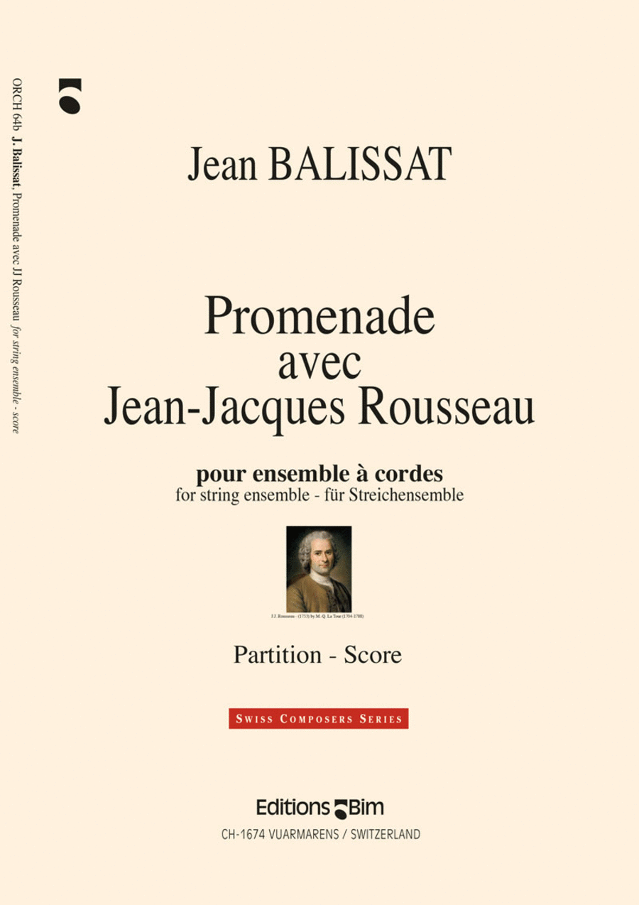Promenade avec J.J. Rousseau String Orchestra scores gallery preview page 1