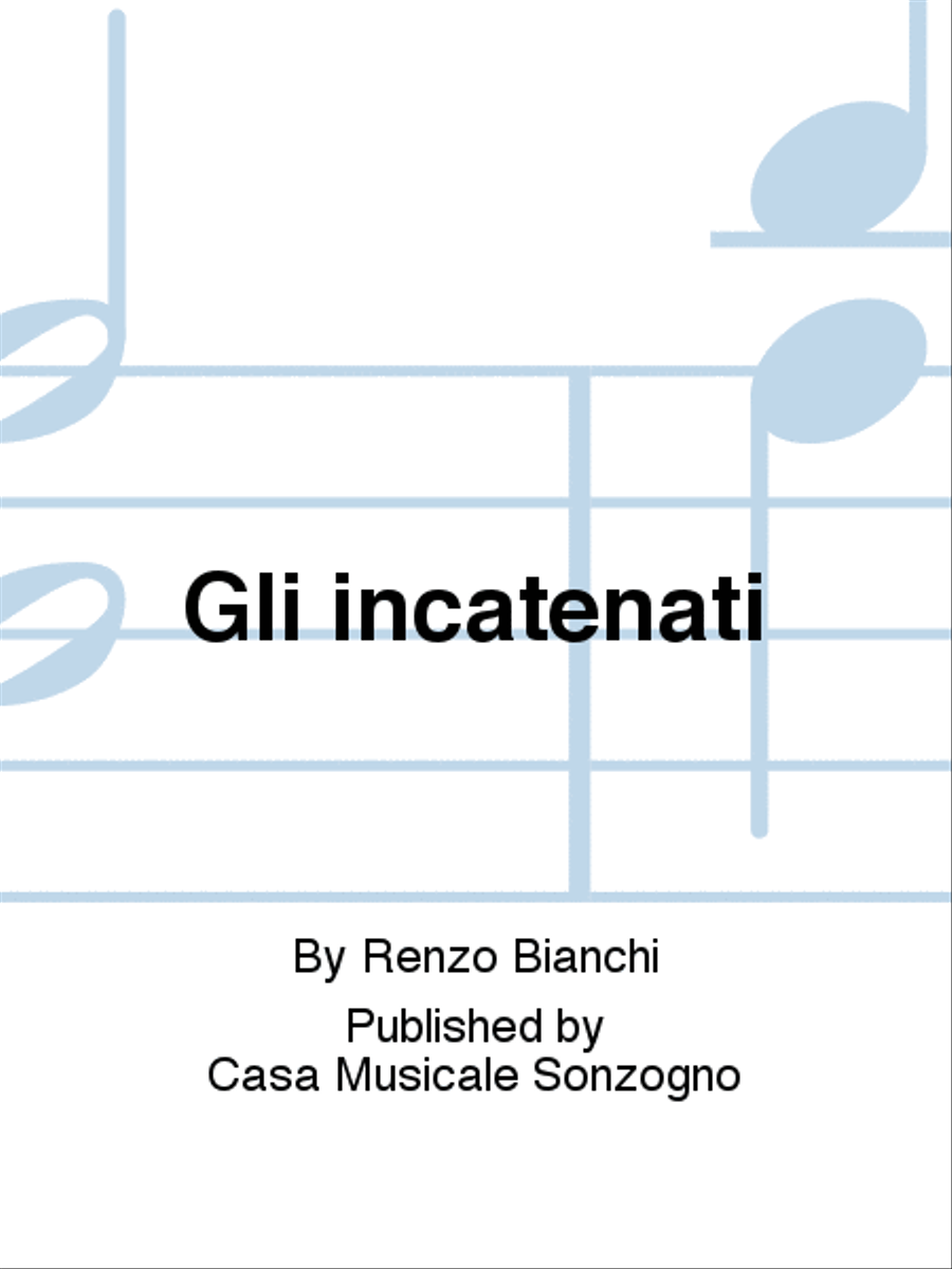 Gli incatenati Libretti scores gallery preview page 1