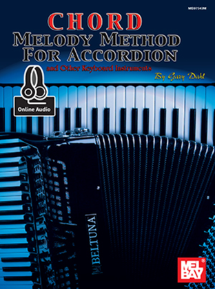 Book cover for Chord Melody Method for Accordion