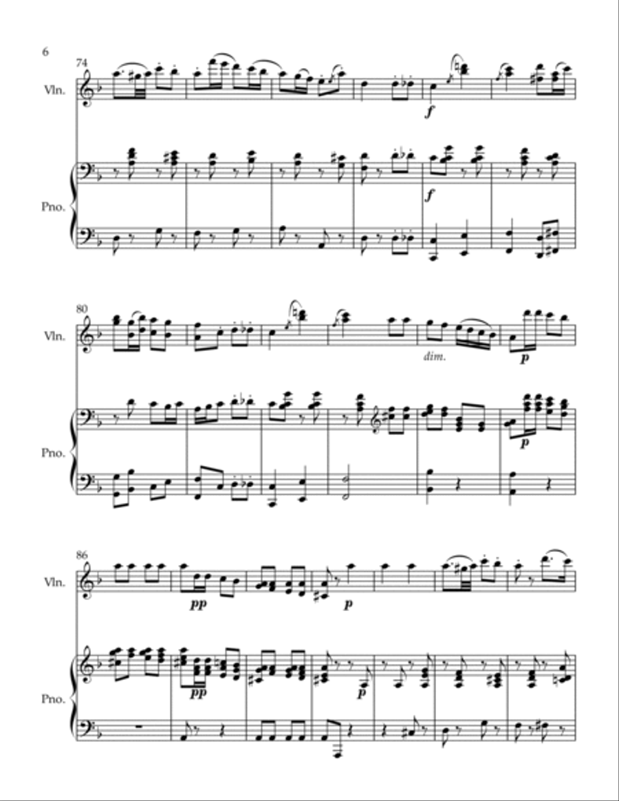 Helen Polka Helen Polka Violin Solo scores gallery preview page 6