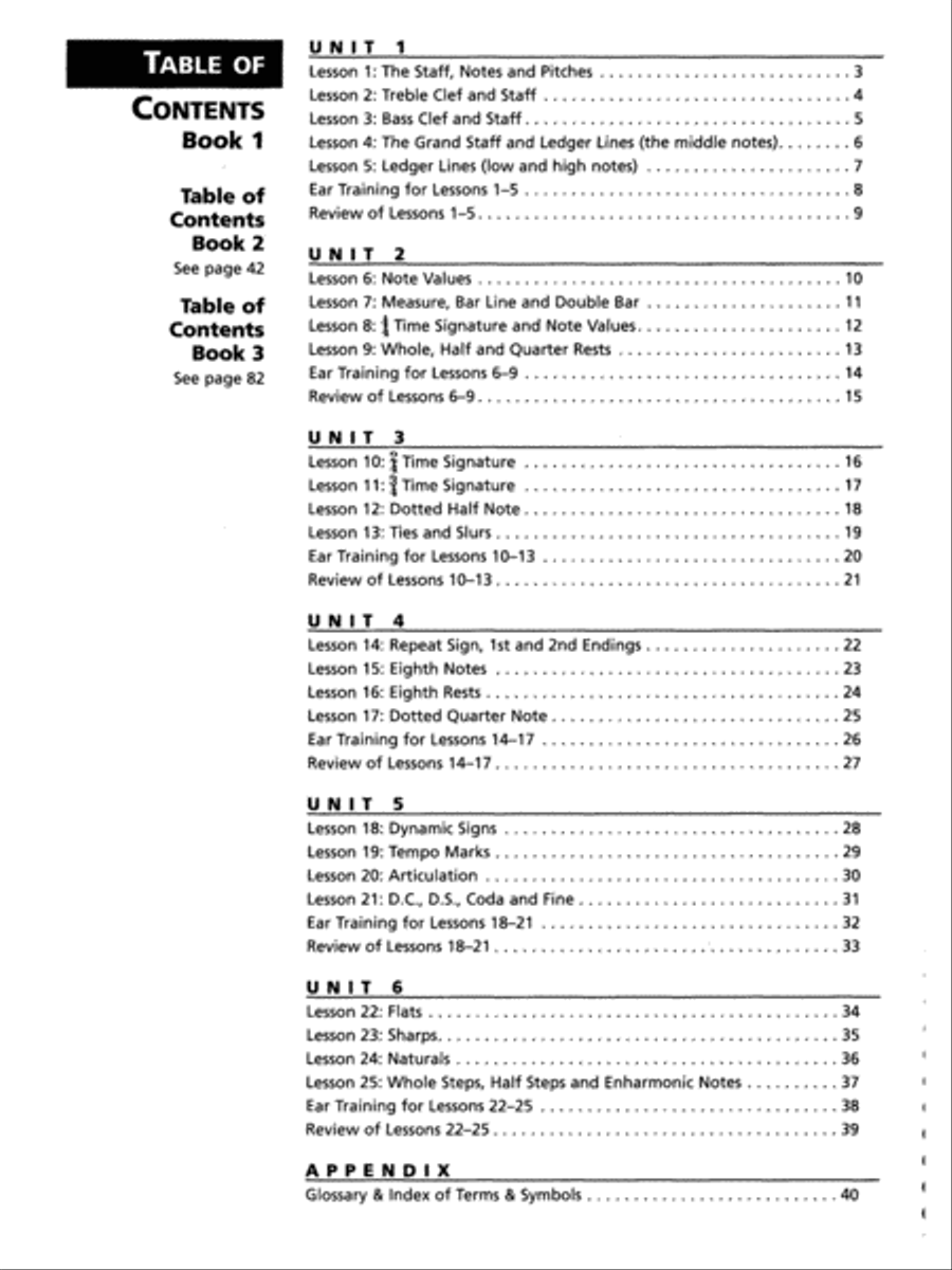 Alfred's Essentials of Music Theory Collection / Songbook scores gallery preview page 2
