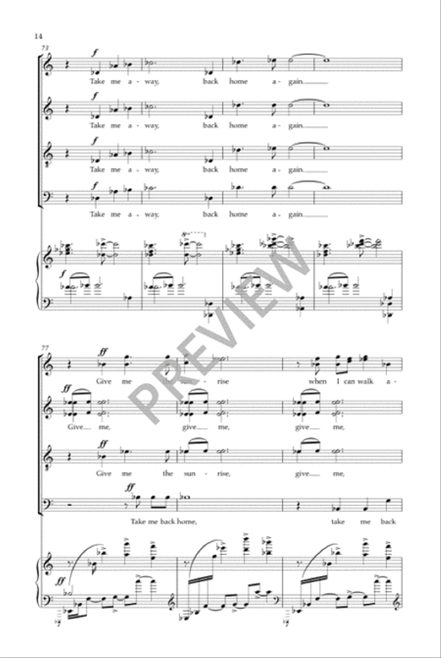 Sunrise 4-Part scores gallery preview page 15