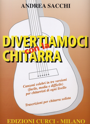 Book cover for Divertiamoci con la chitarra
