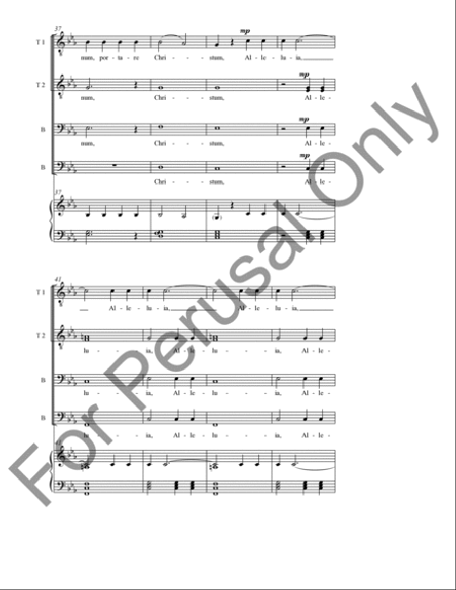 O Magnum Mysterium O Magnum Mysterium TTBB scores gallery preview page 7