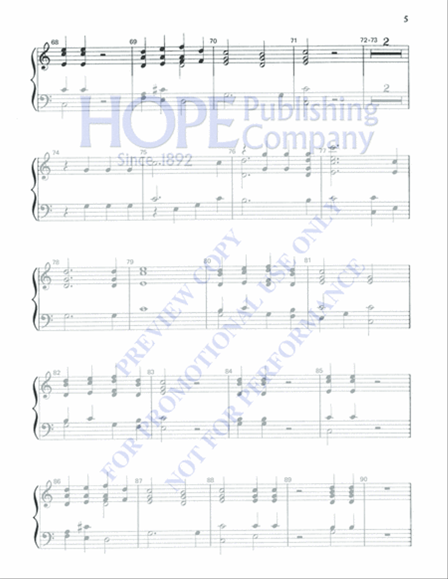 The Heavens Are Telling 3-Octaves scores gallery preview page 5