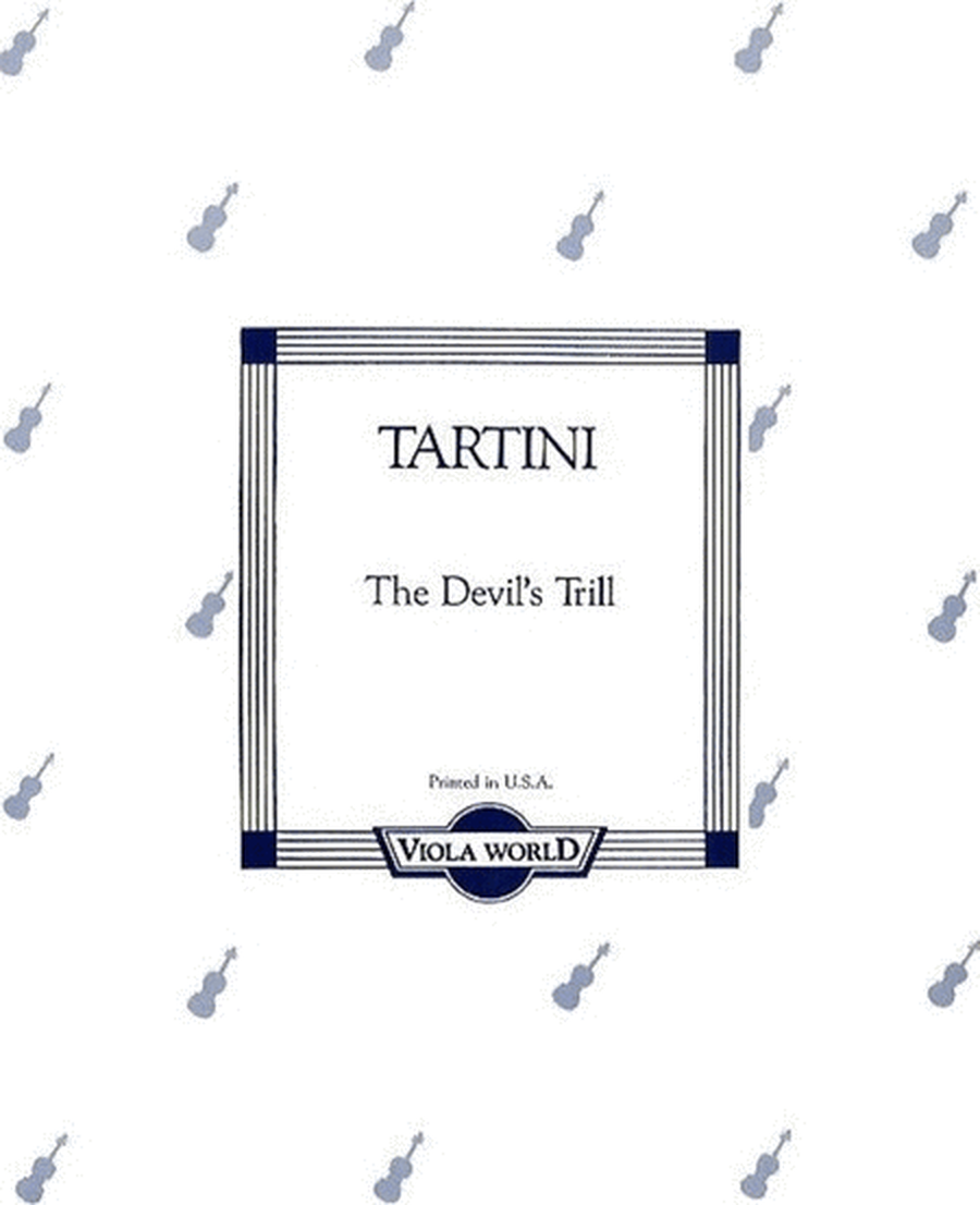 Tartini - Devils Trill Viola/Piano