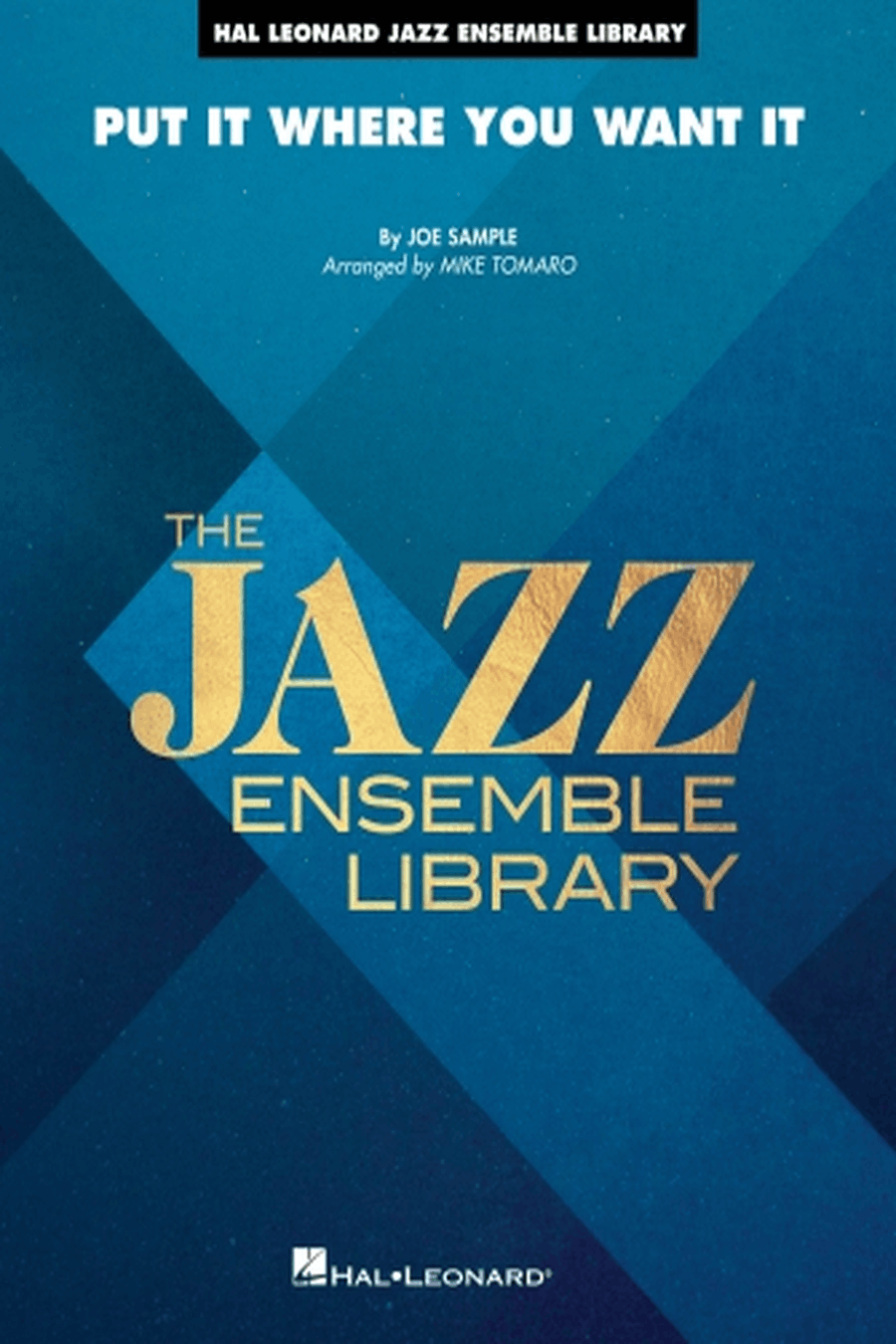 Put It Where You Want It Jazz Ensemble scores gallery preview page 1