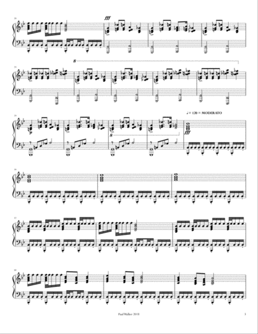 Missing Link Concept Theme Piano Solo scores gallery preview page 3
