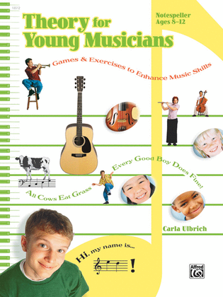 Book cover for Theory for Young Musicians, Notespeller