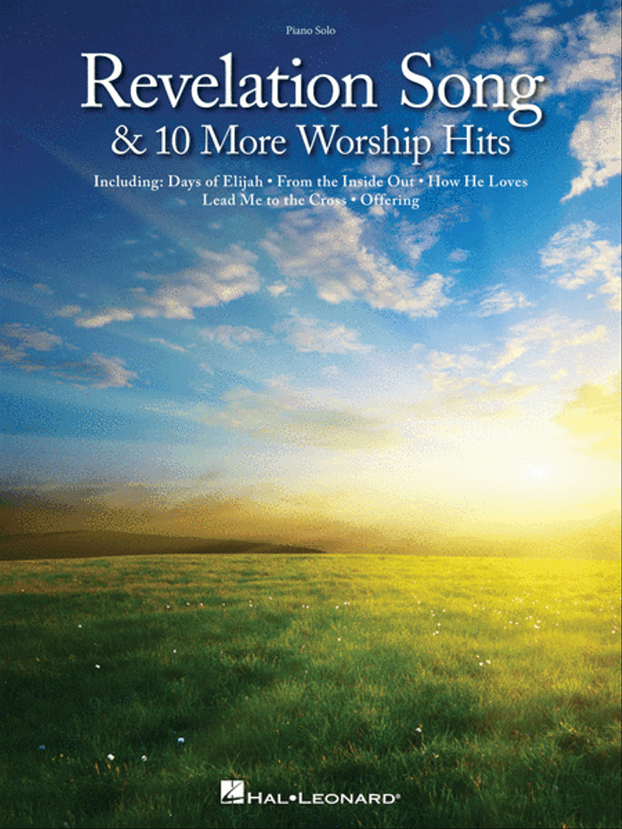 Revelation Song & 10 More Worship Hits Piano Solo scores gallery preview page 1