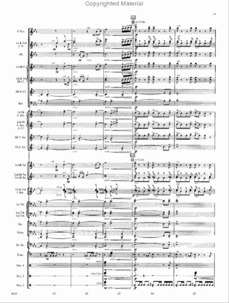 River of Life Concert Band scores gallery preview page 14