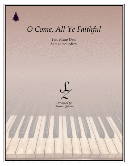 O Come, All Ye Faithful (2 piano duet) image number null