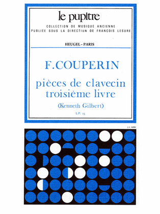 Book cover for Pieces De Clavecin Livre 3 (lp23)