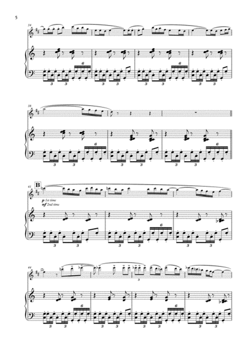 Bolero arranged for Soprano Saxophone & Piano image number null