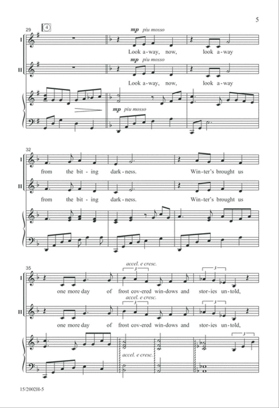 In Winter 2-Part scores gallery preview page 6