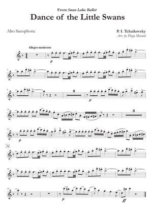 Dance of the Little Swans for Alto Saxophone and Piano