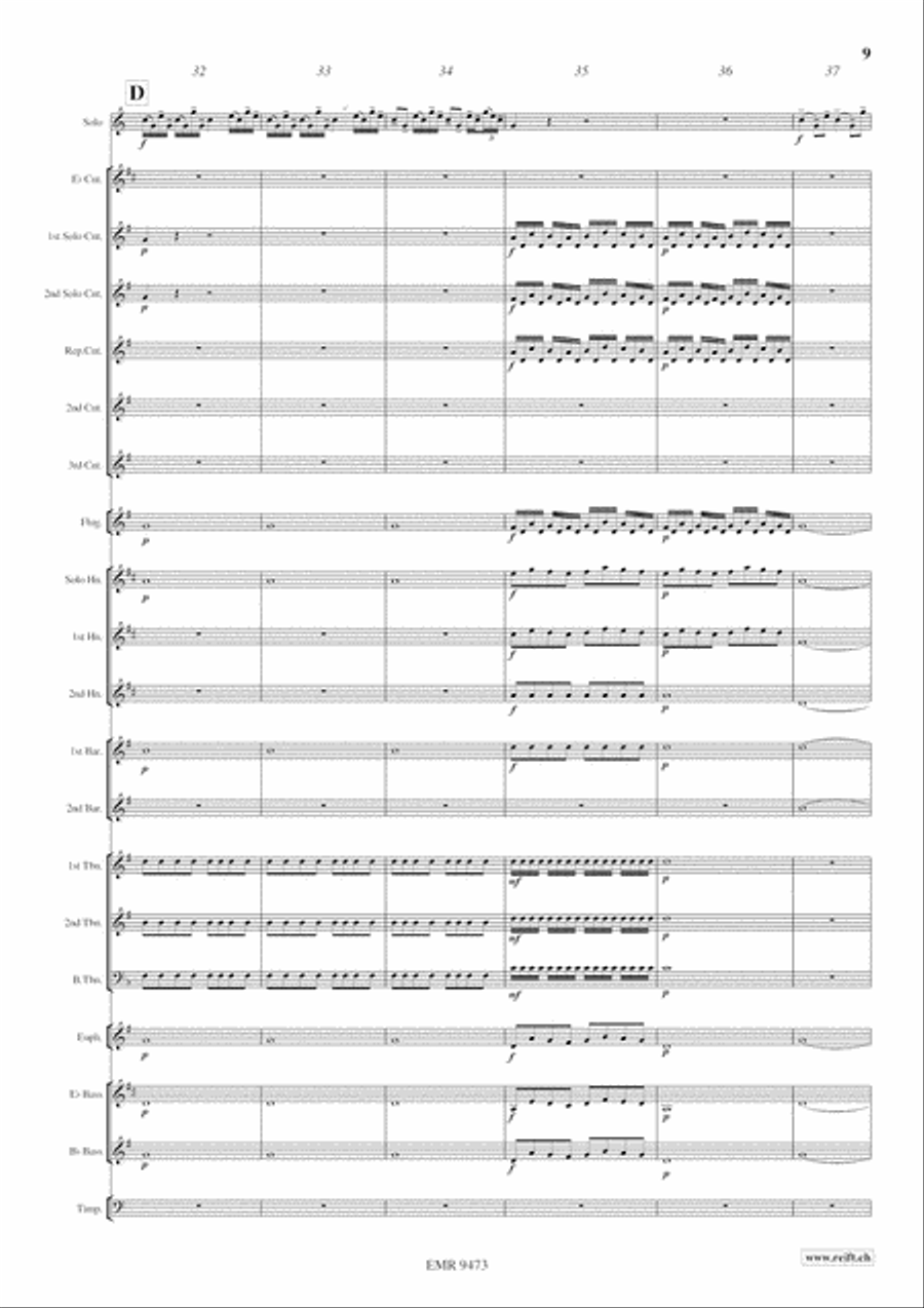 Sinfonia Pastorella Brass Band scores gallery preview page 10