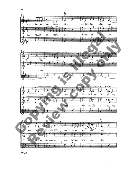 Mass of Tournai (Full/Choral Score) image number null