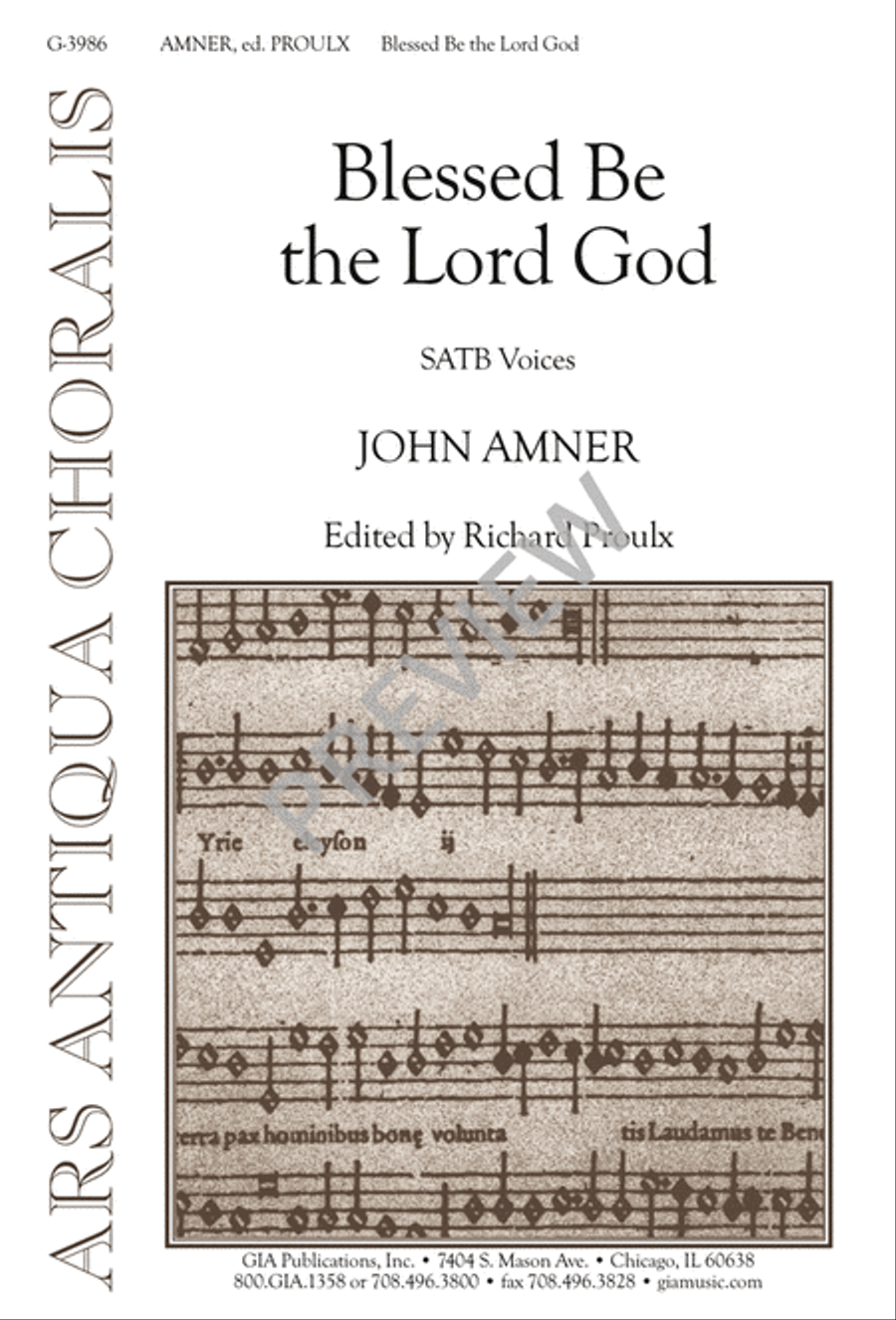 Blessed Be the Lord God Blessed Be the Lord God 4-Part scores gallery preview page 2