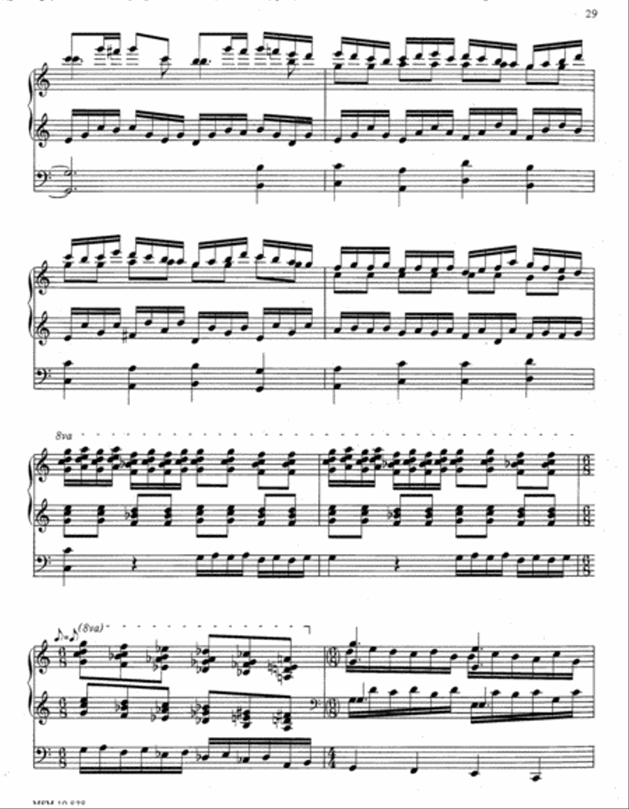 Partita on St. Anne Partita on St. Anne Organ scores gallery preview page 13