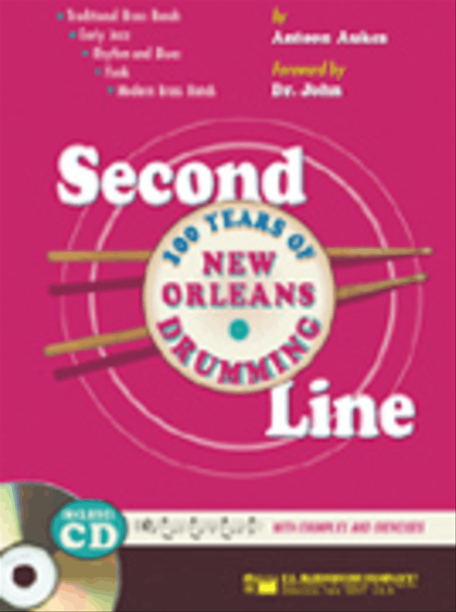 Second Line: 100 Years of New Orleans Drumming Drums scores gallery preview page 1