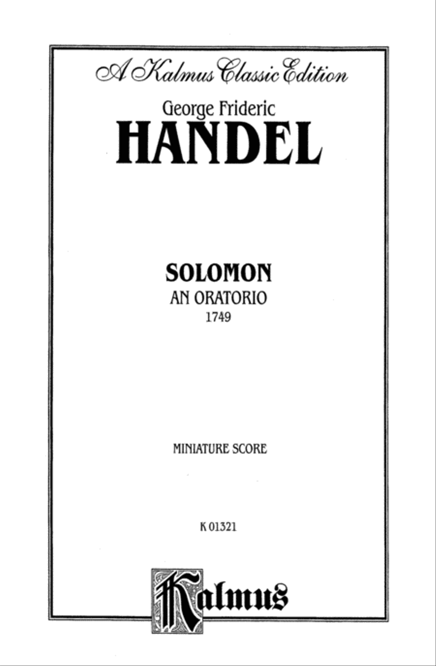 Solomon (1749) Choir scores gallery preview page 2