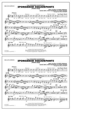 Spongebob Squarepants (Theme Song) (arr. Paul Lavender) - Bells/Xylophone