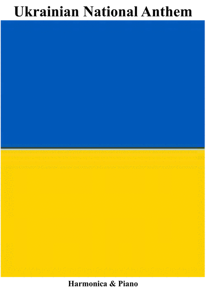 Ukrainian National Anthem for Harmonica & Piano MFAO World National Anthem Series image number null