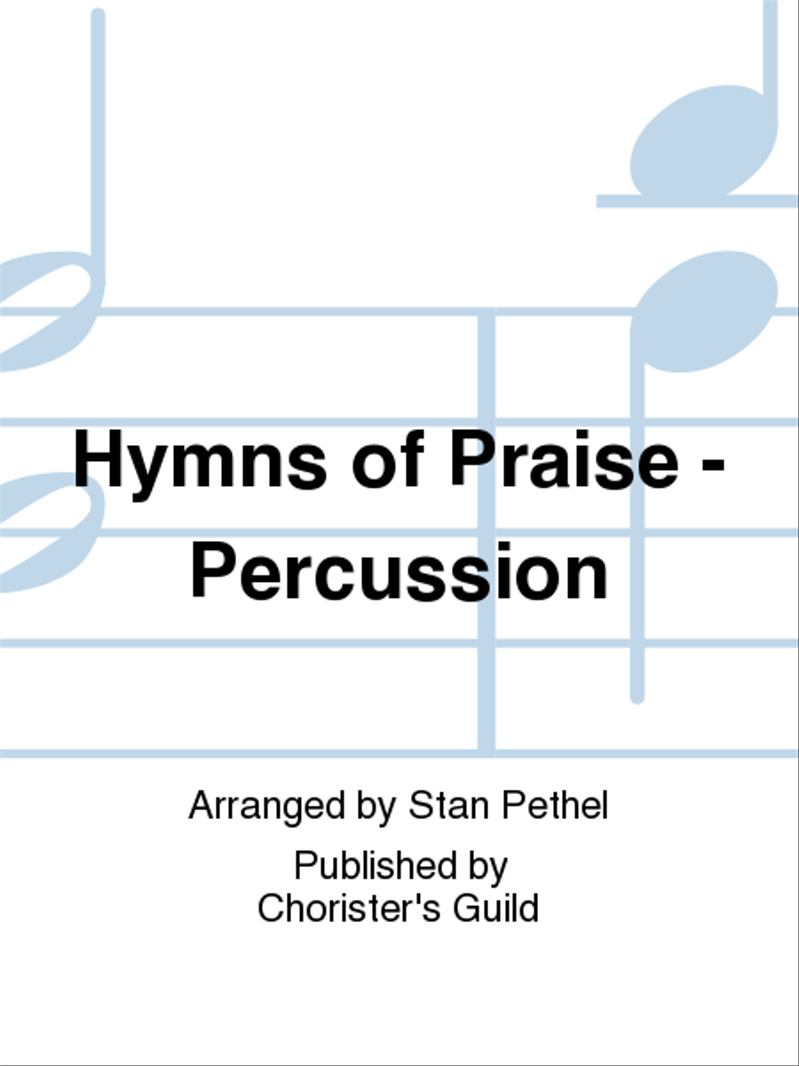 Hymns of Praise - Percussion Piano Accompaniment scores gallery preview page 1