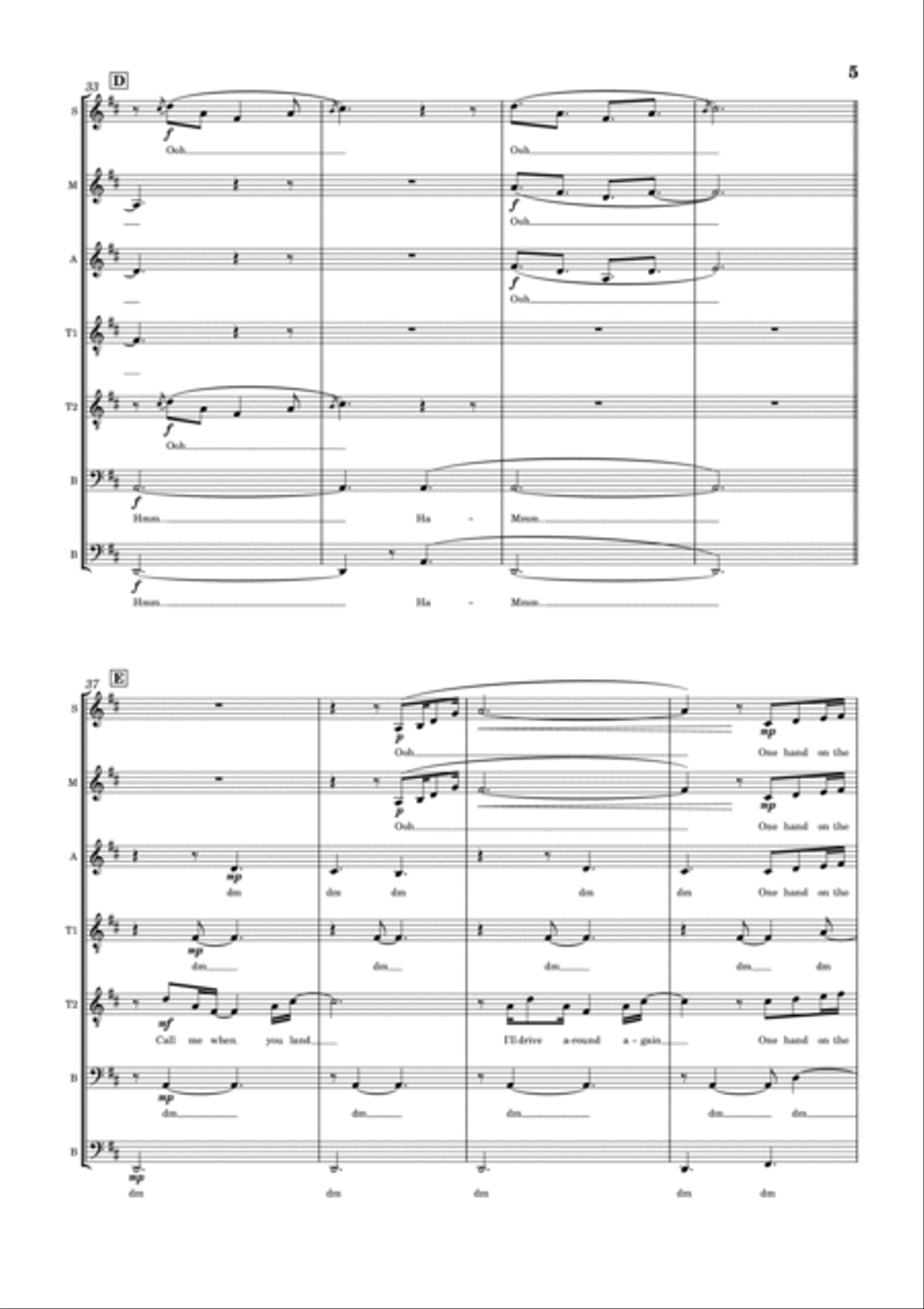 Savior Complex 4-Part scores gallery preview page 5