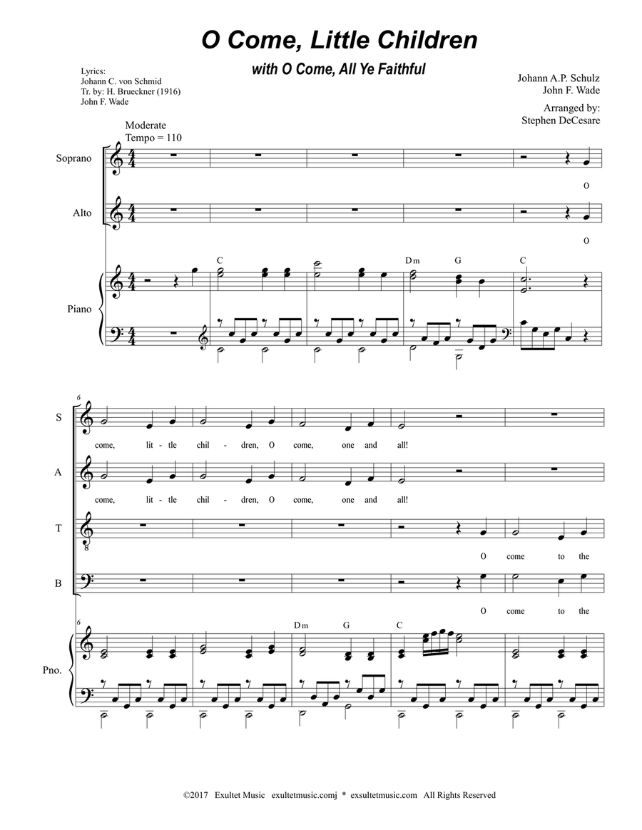 O Come, Little Children (with 