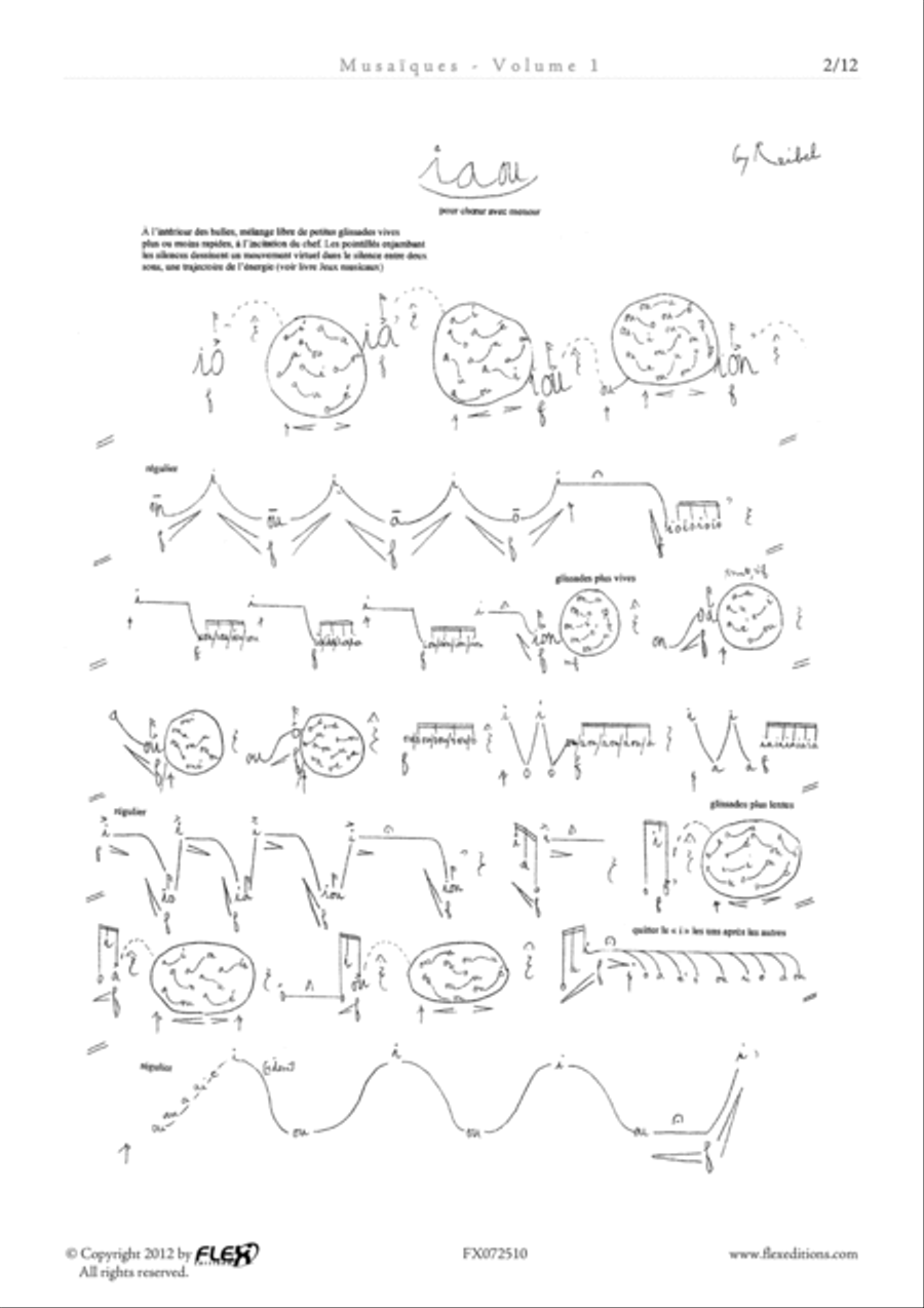 Musaiques - Volume 1 Musaiques - Volume 1 Choir scores gallery preview page 4