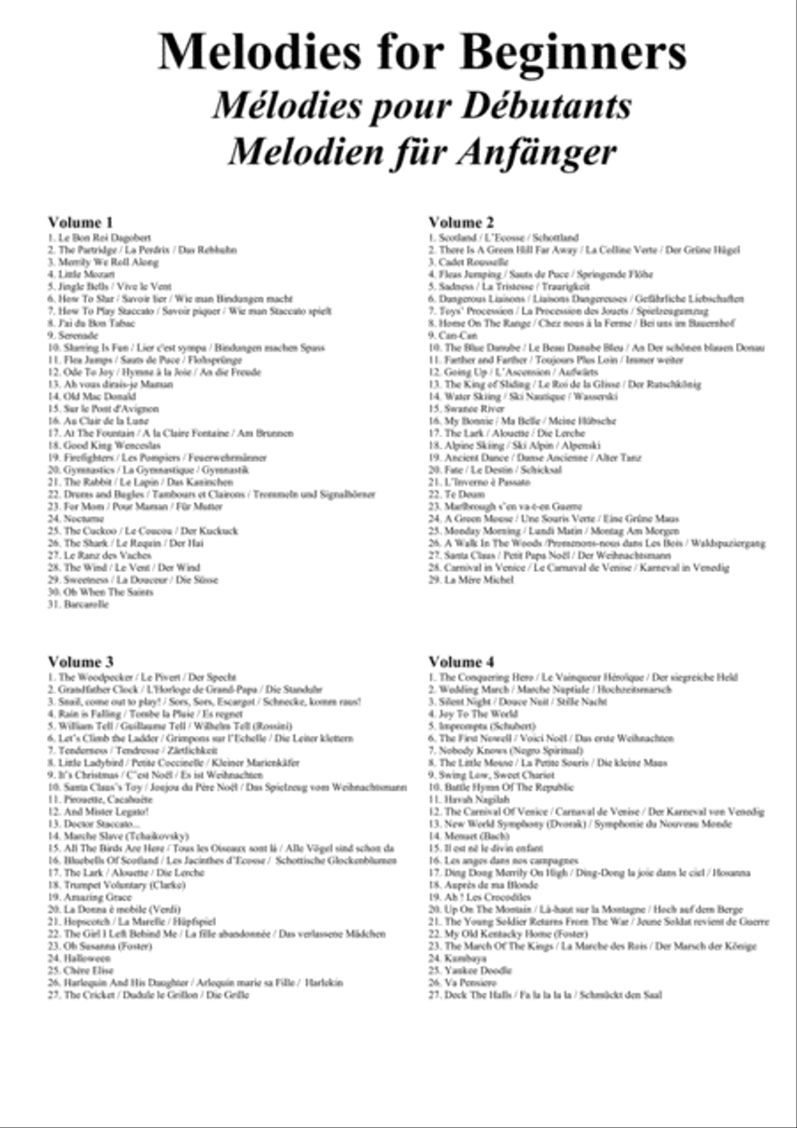 Melodies for Beginners Volume 1 Soprano Saxophone scores gallery preview page 6