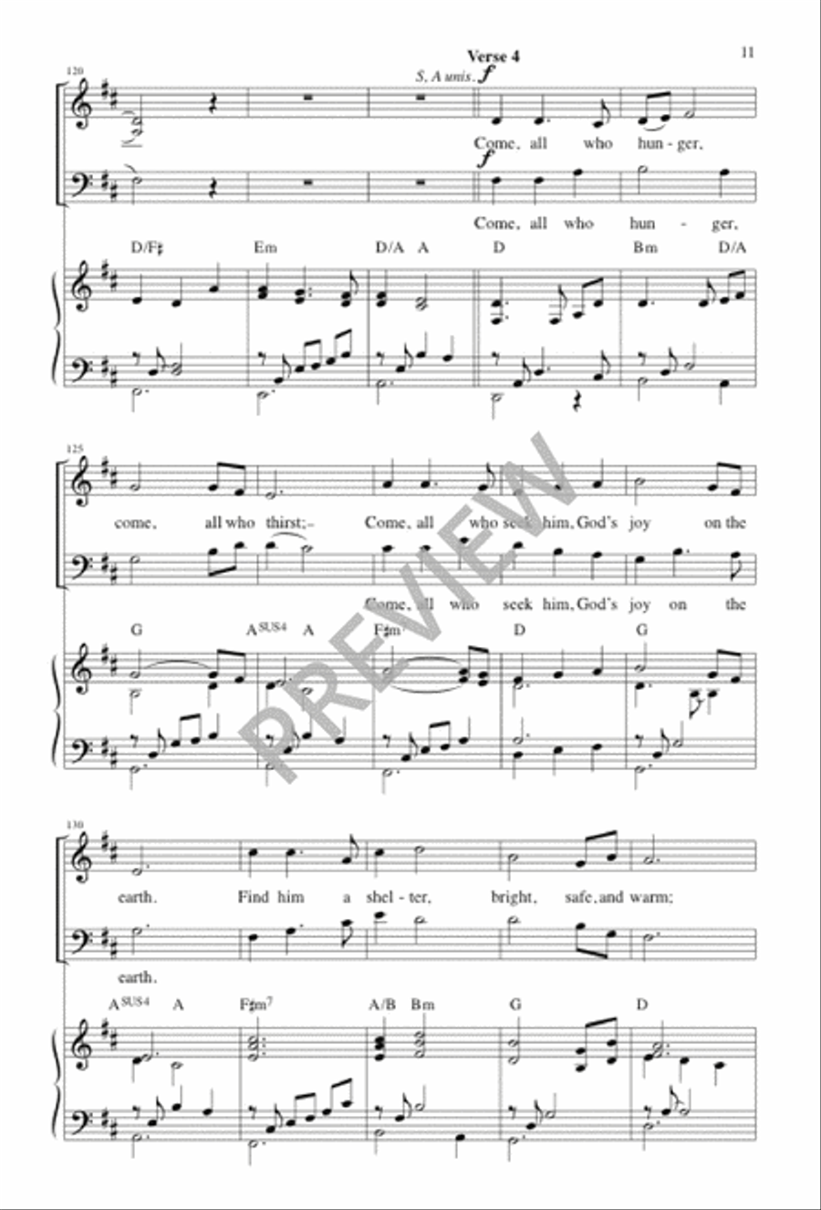 Wood of the Cradle 3-Part scores gallery preview page 10