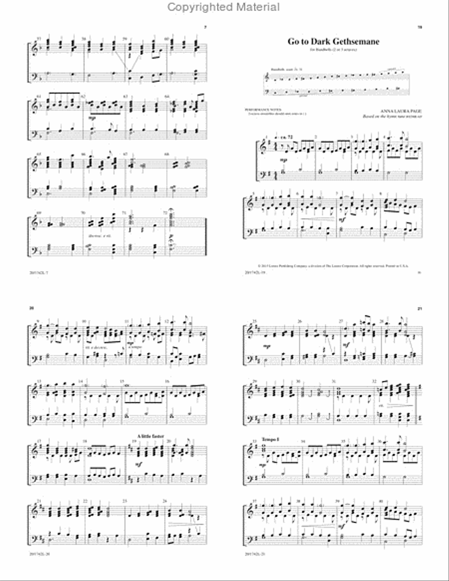 From the Cross to Resurrection 3-Octaves scores gallery preview page 3