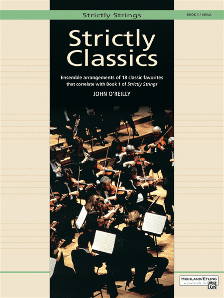 Strictly Classics, Book 1 Chamber Orchestra scores gallery preview page 1