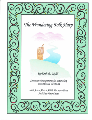Book cover for The Wandering Folk Harp