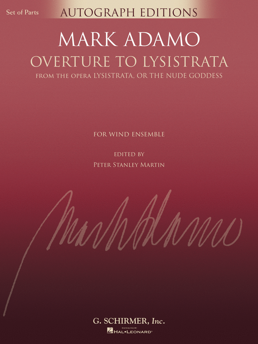 Overture to Lysistrata Concert Band scores gallery preview page 1