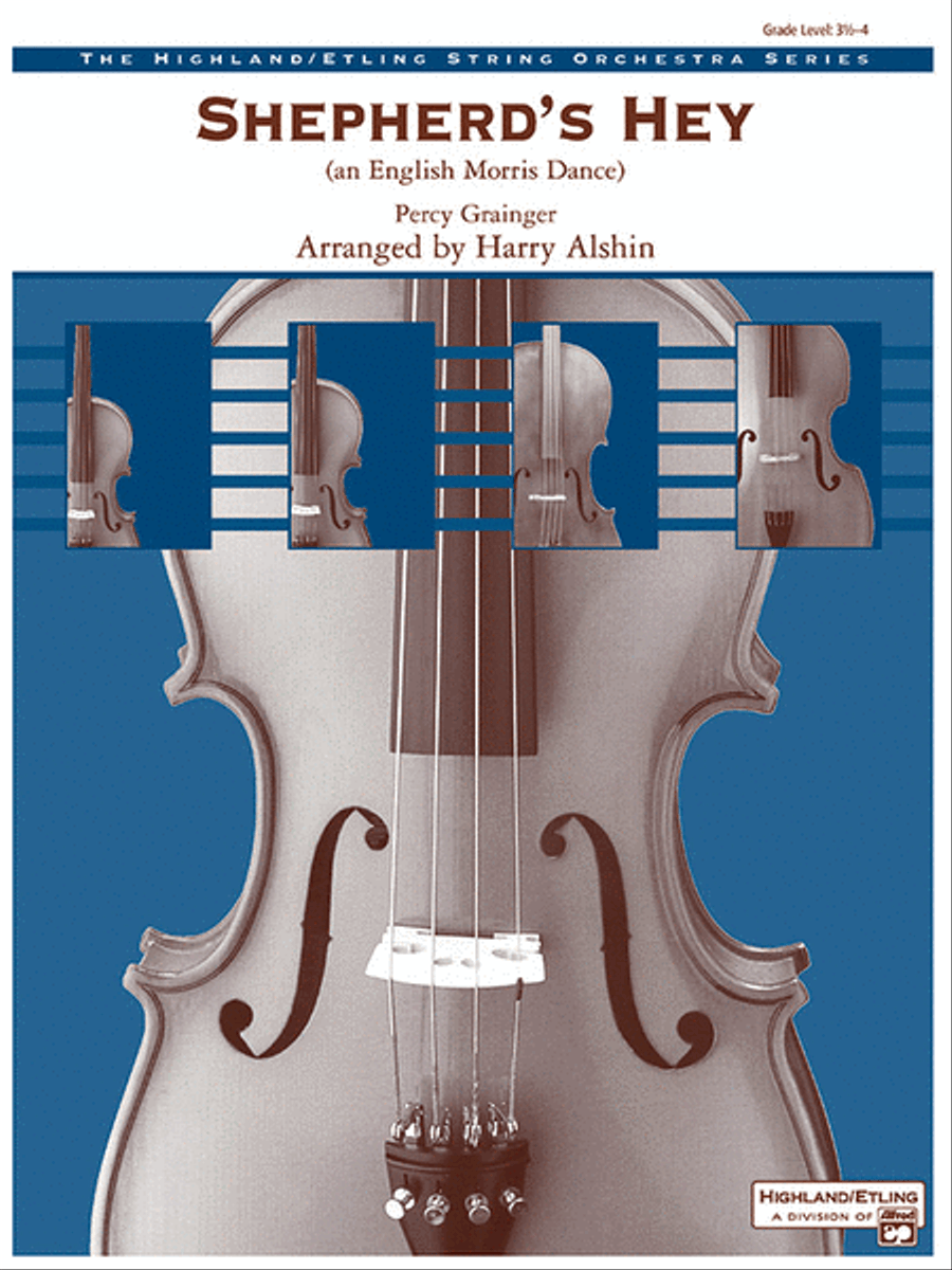 Shepherd's Hey by Percy Aldridge Grainger String Orchestra - Sheet Music