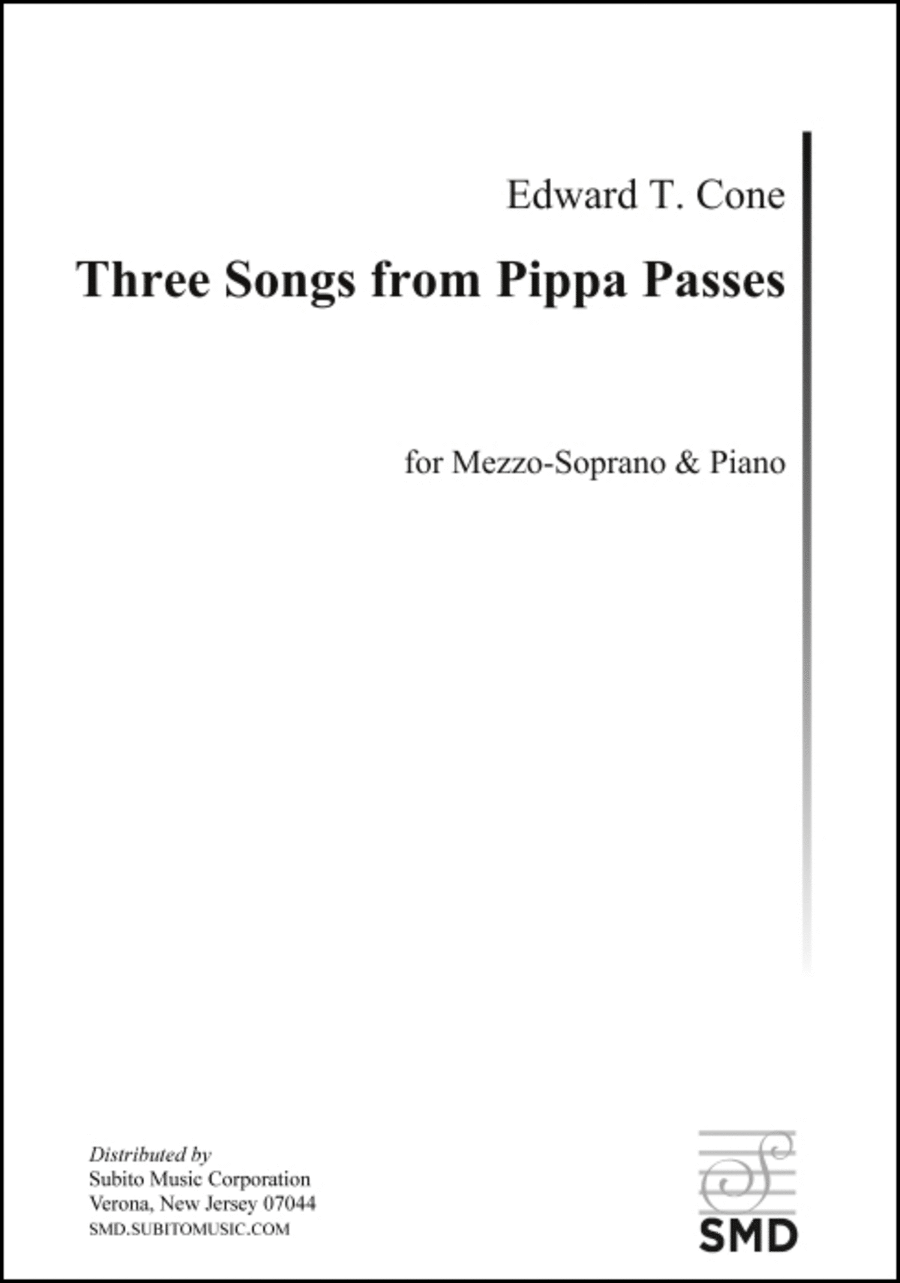 Three Songs from Pippa Passes