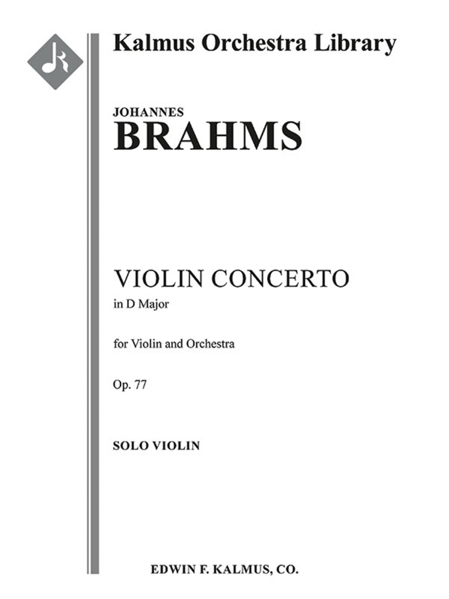 Concerto for Violin in D Major, Op. 77