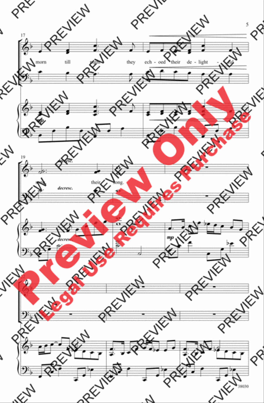 Everyone Sang Everyone Sang 3-Part scores gallery preview page 5
