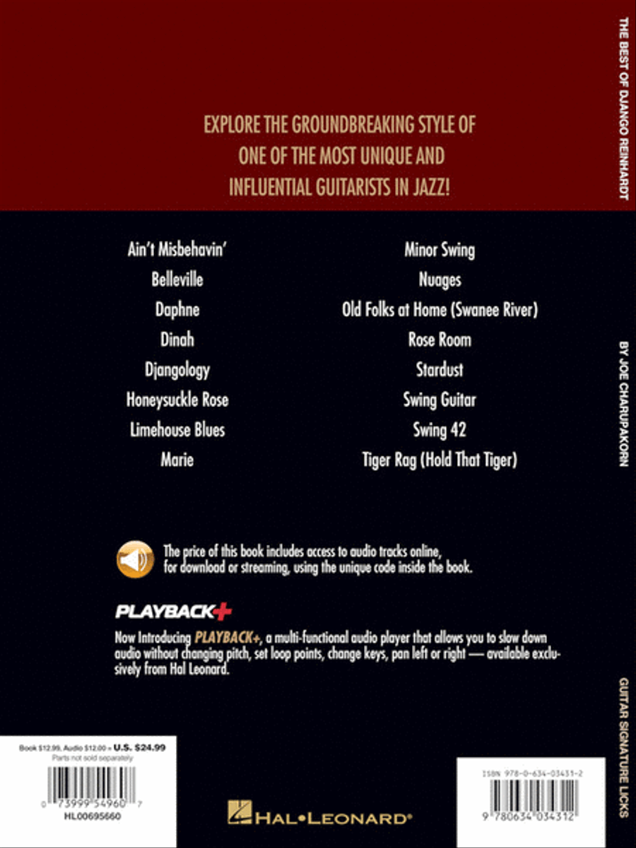The Best of Django Reinhardt Electric Guitar scores gallery preview page 7