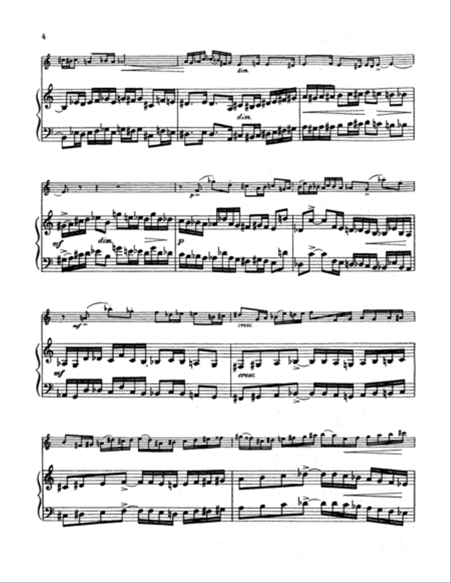 Suite for Oboe and Piano Piano Accompaniment scores gallery preview page 2