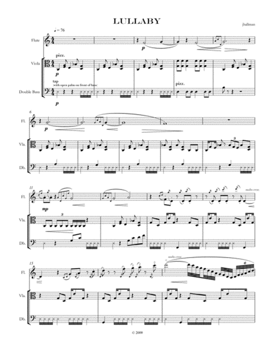 lullaby for alto flute, viola and double bass image number null
