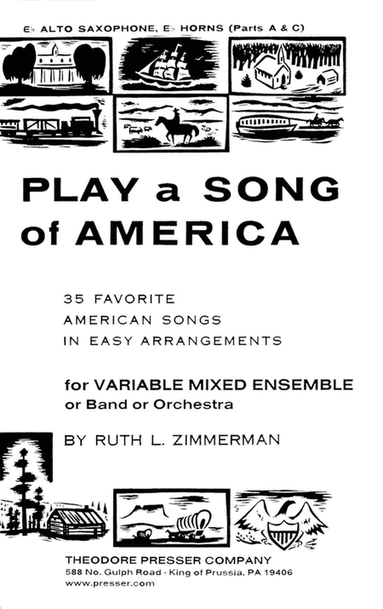 Play A Song Of America, Alto Sax. Horns