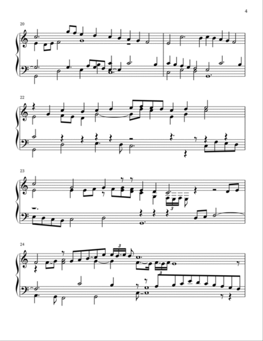 The Bells of Weimar Piano Solo scores gallery preview page 4