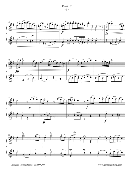 Stamitz: Duet Op. 27 No. 3 for Oboe Duo image number null