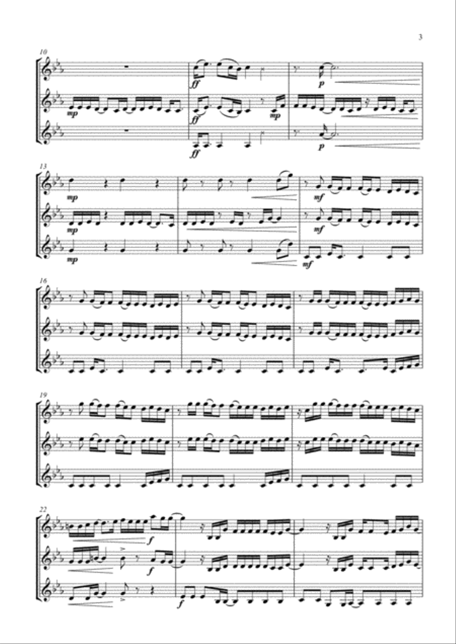 The Greatest Show Brass Ensemble scores gallery preview page 3